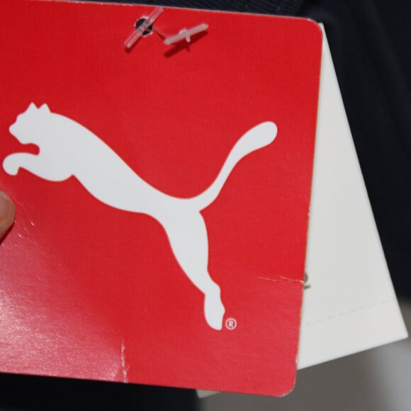 PUMA Womens Bottoms Athletic Tight Elastic Waist Stretch Black Logo Leggings 3XL - Picture 8 of 9